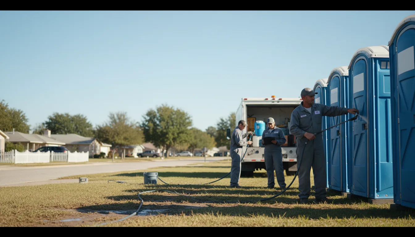 Long-Term Portable Toilet Rental in Central, LA near me